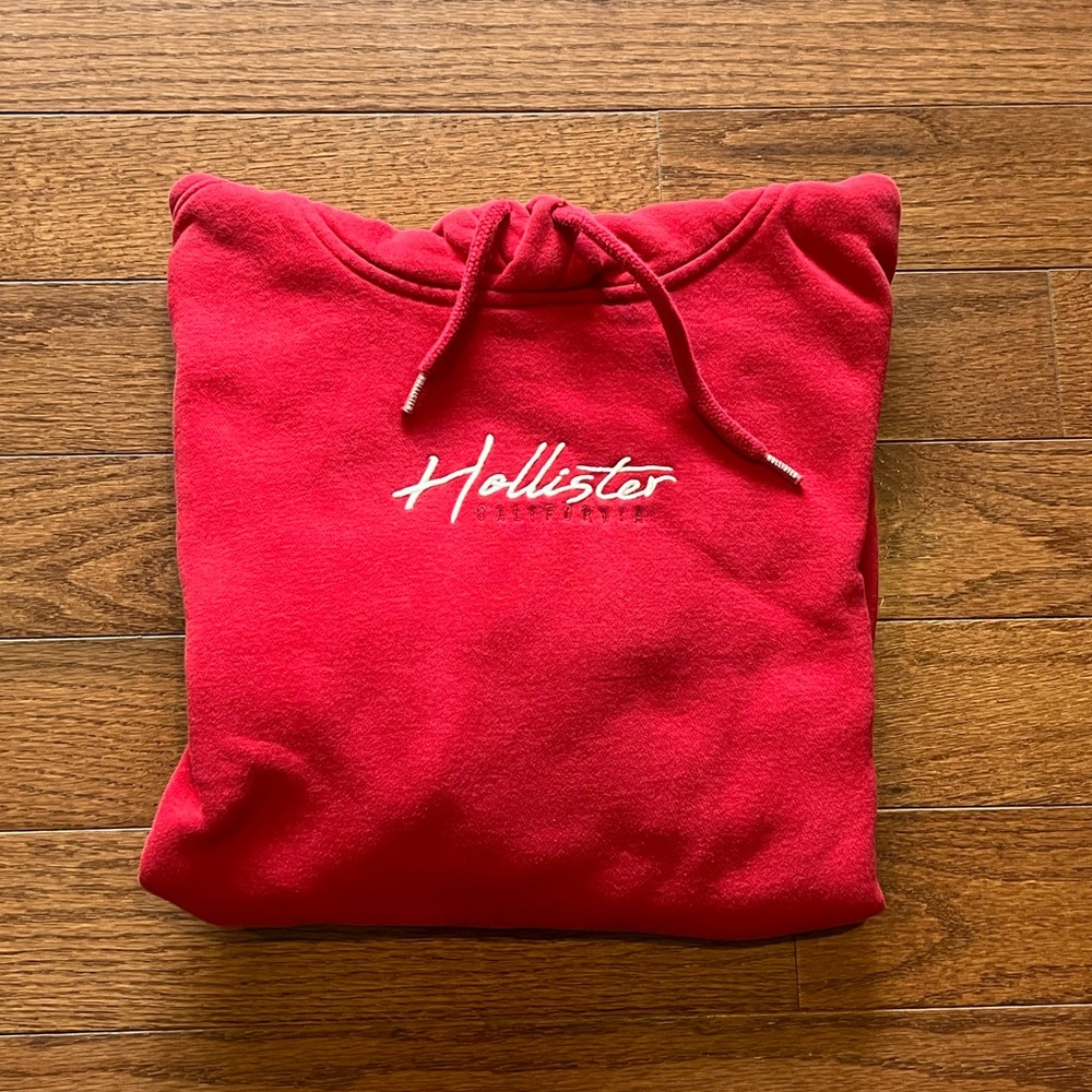 Red Hollister Hoodie